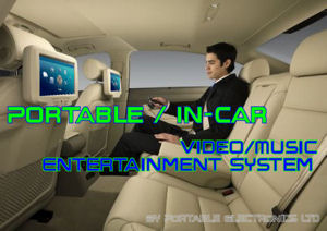 Portable/In-Car Video/Music Entertainment System